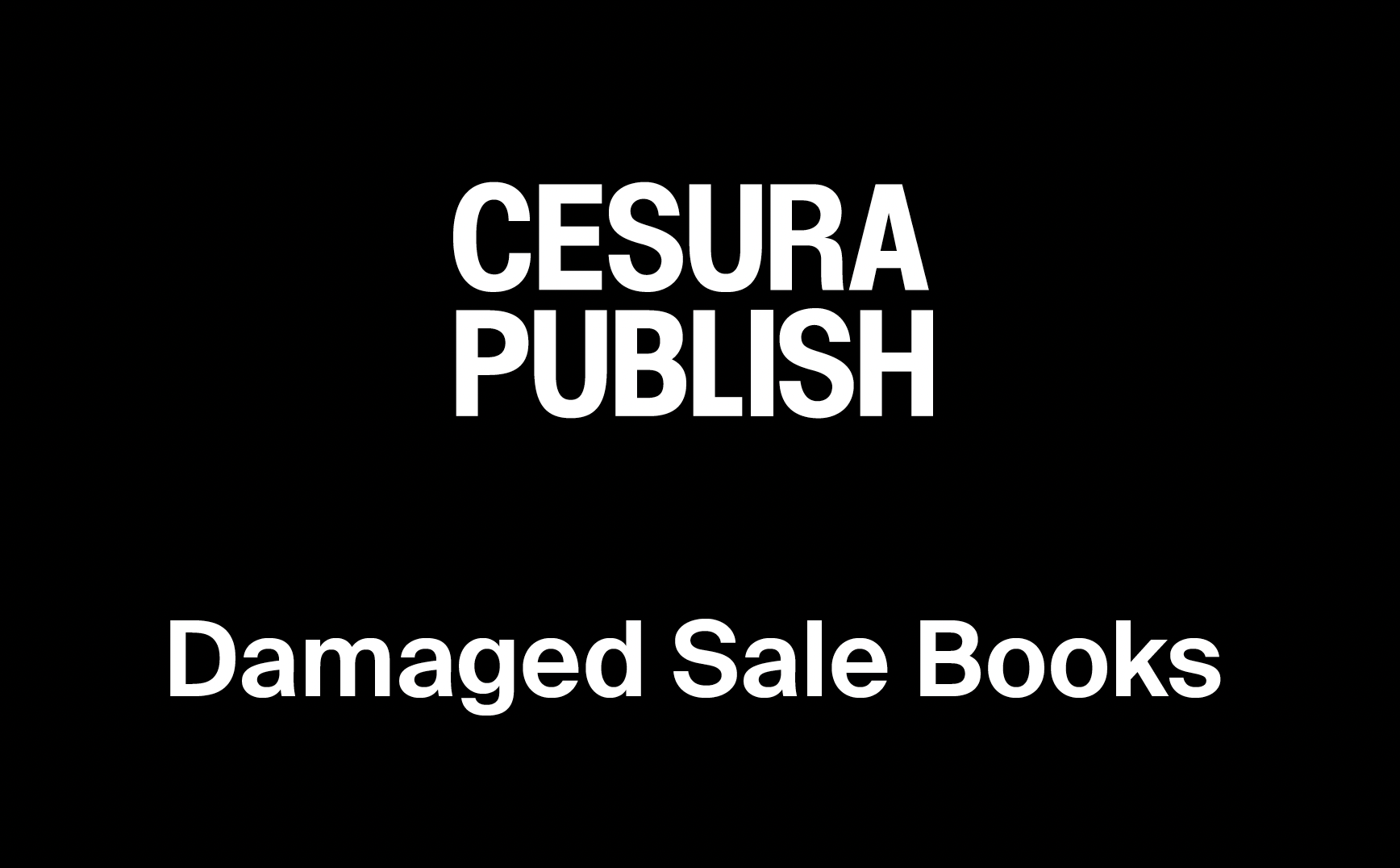 Damaged Sale Books
